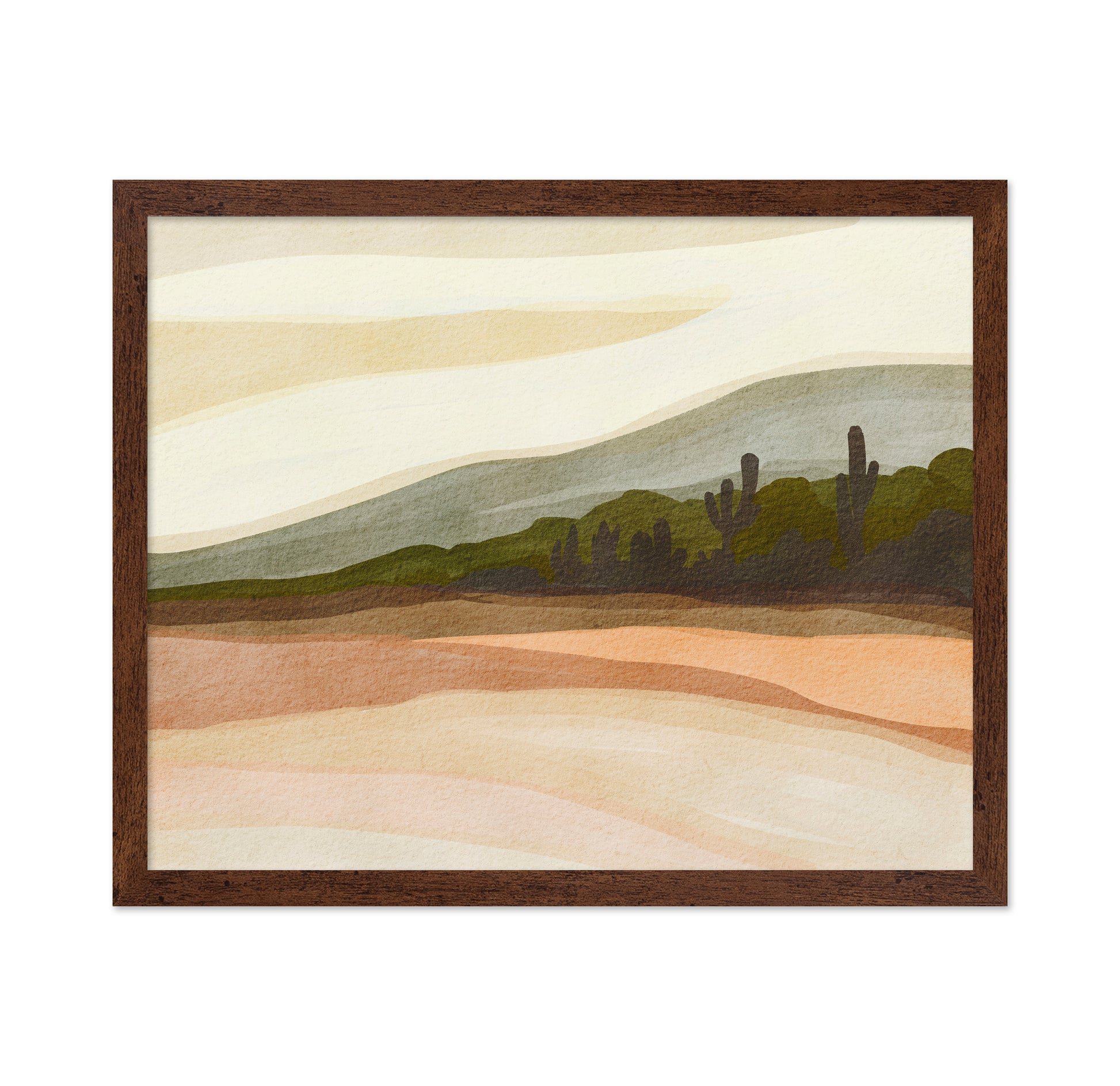 Desert Cactus Horizon