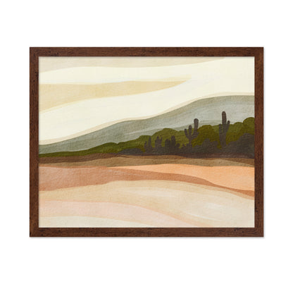 Desert Cactus Horizon