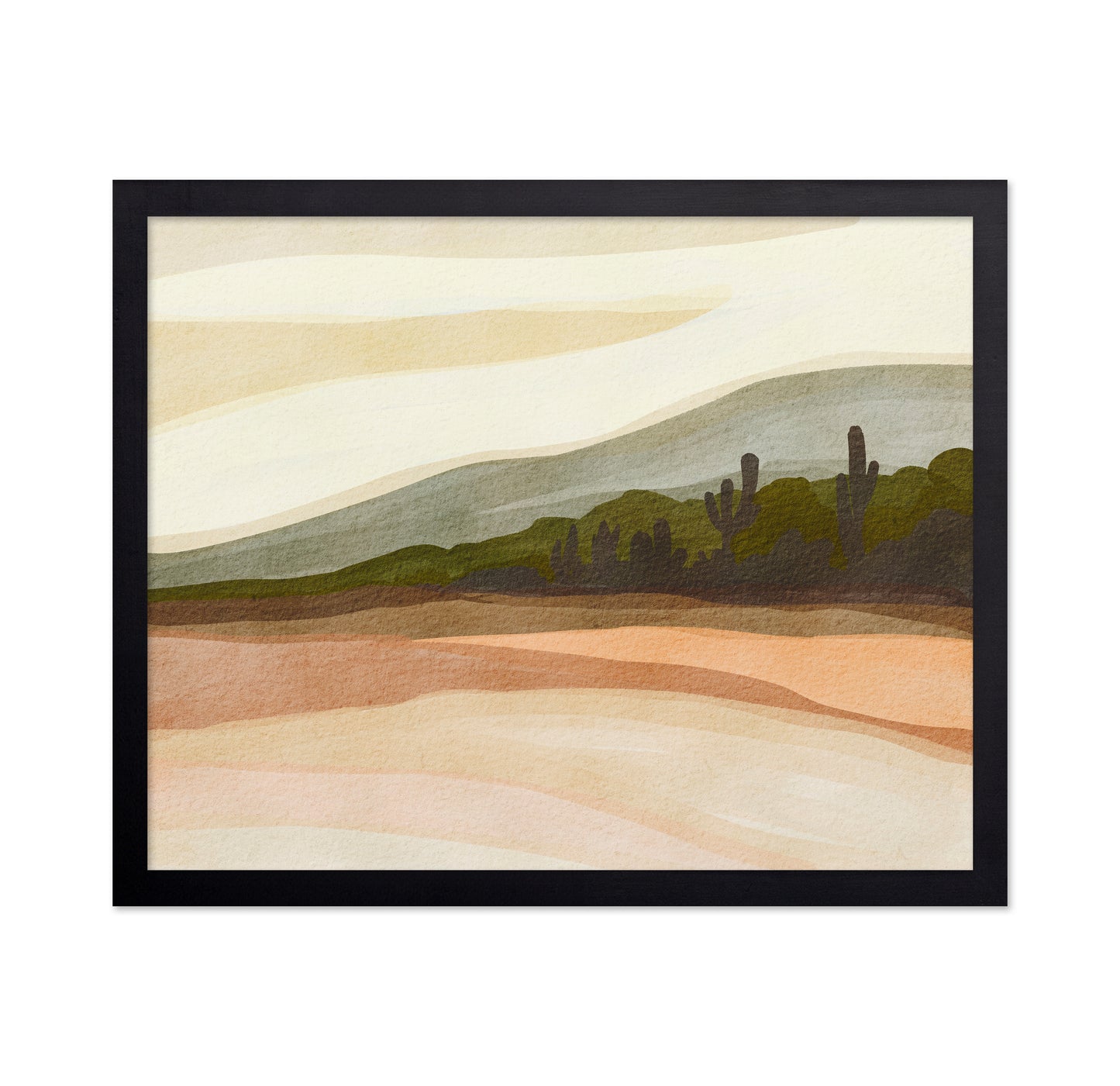 Desert Cactus Horizon