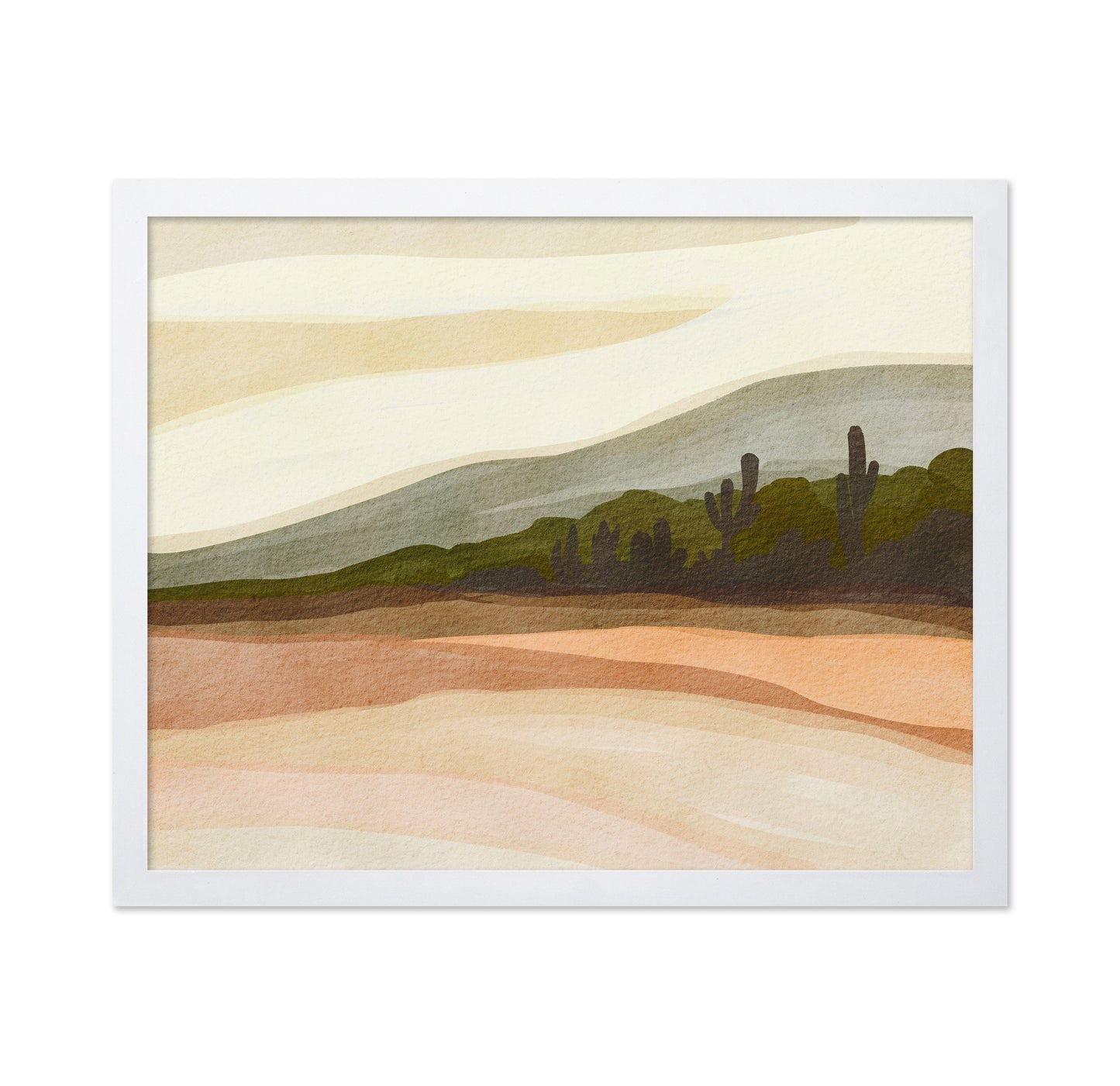 Desert Cactus Horizon