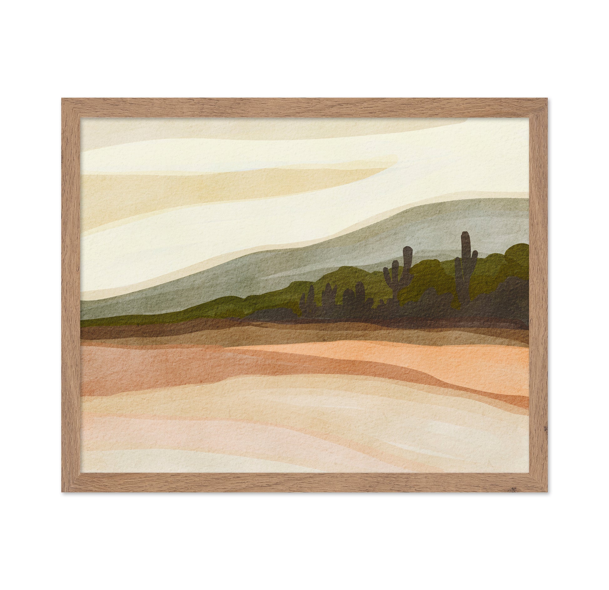 Desert Cactus Horizon