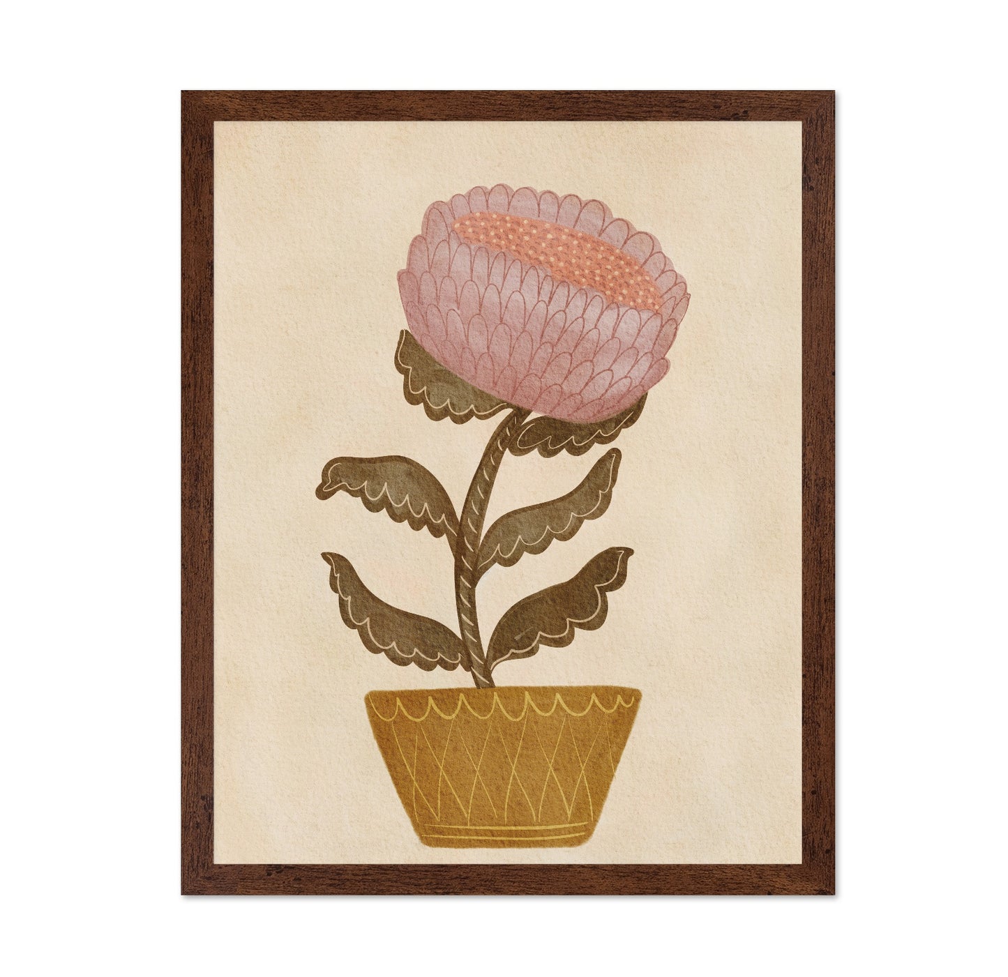 Folk Bloom Pot