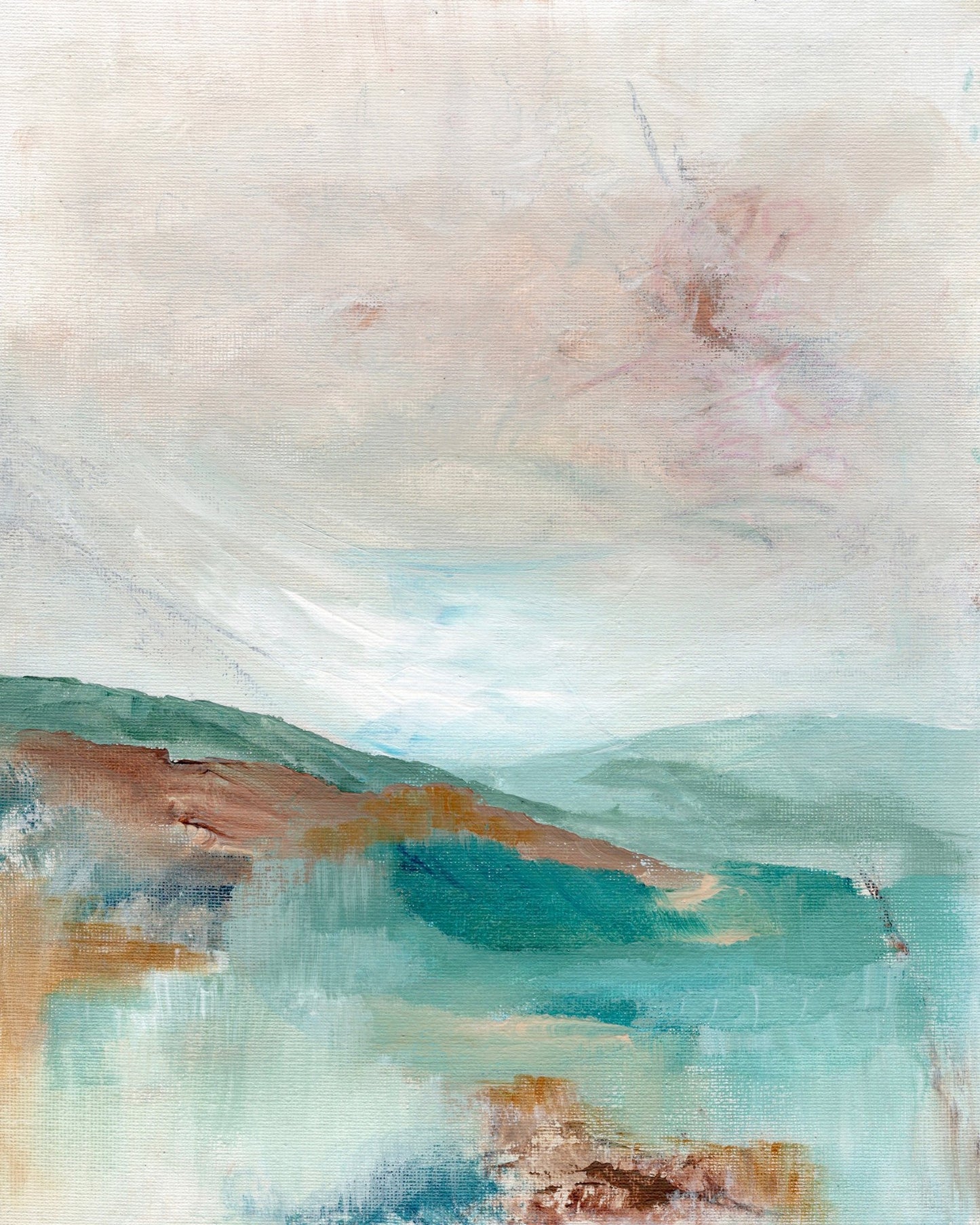 Teal Coastal Dream