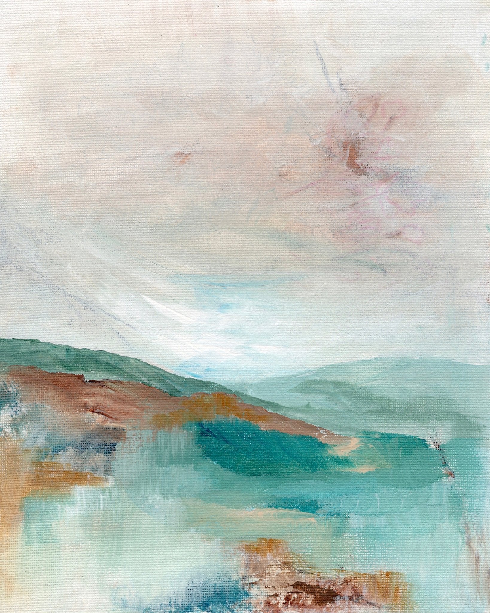 Teal Coastal Dream
