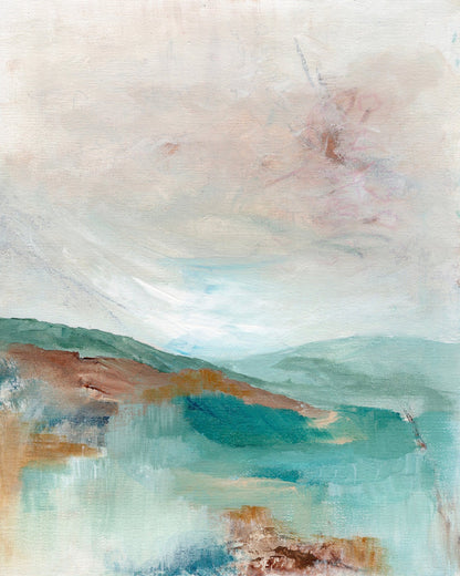 Teal Coastal Dream