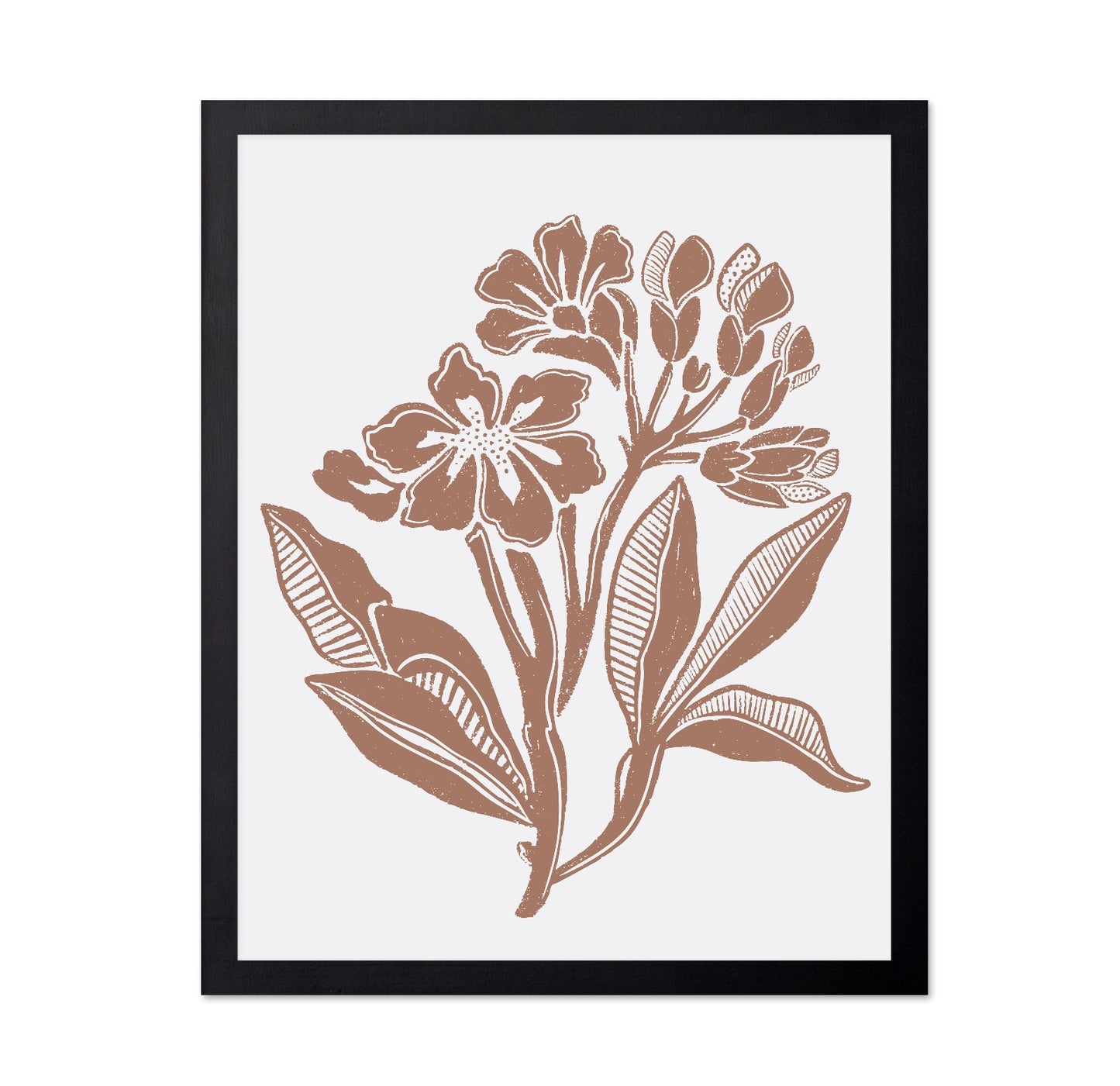 Rustic Floral Sketch No1