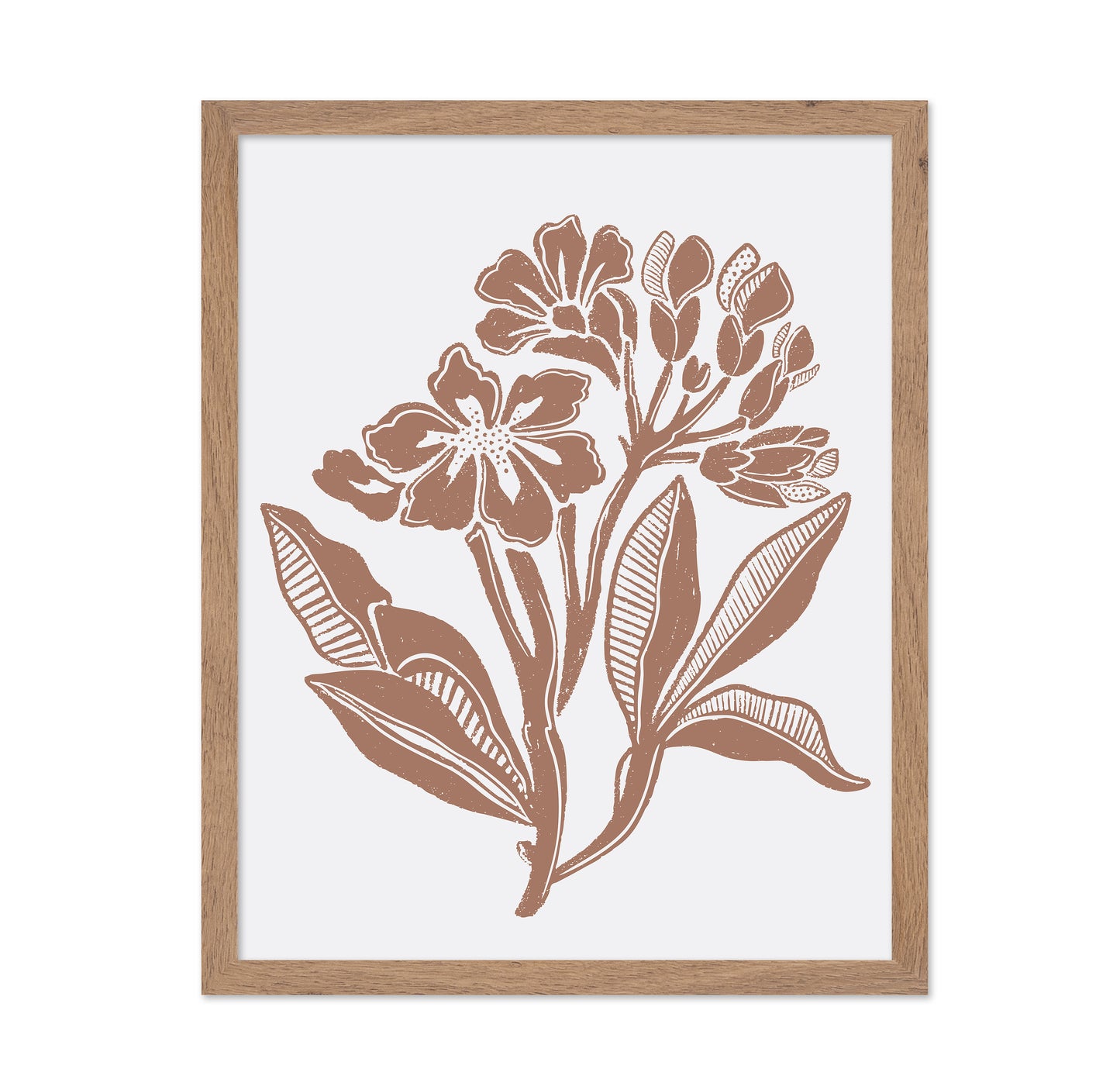 Rustic Floral Sketch No1