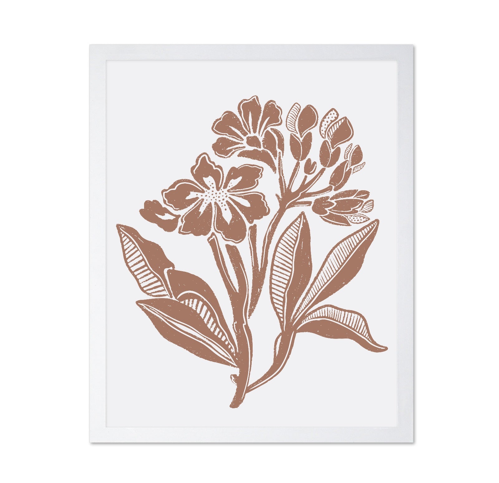 Rustic Floral Sketch No1