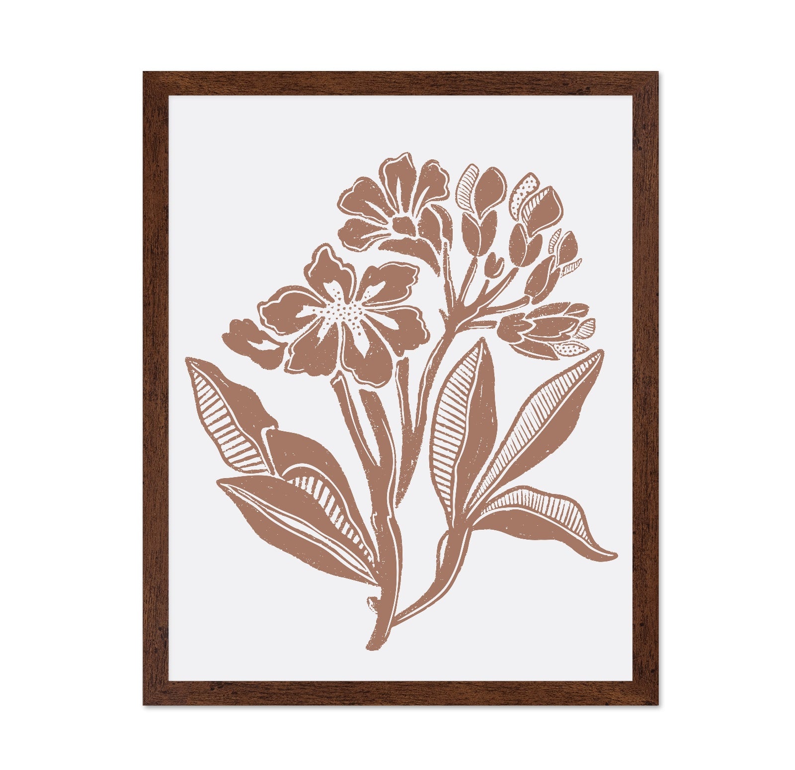 Rustic Floral Sketch No1