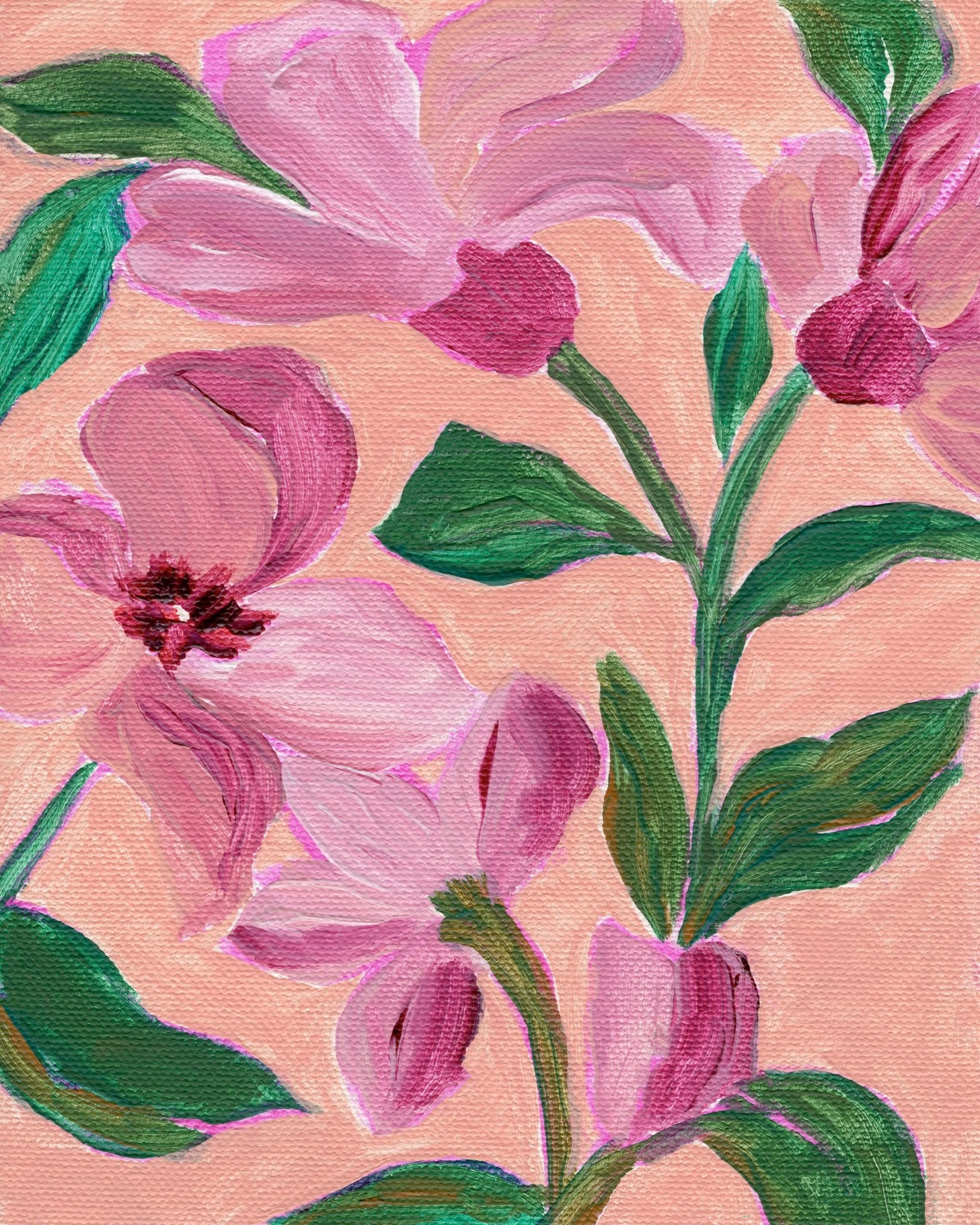Pink Floral Bloom
