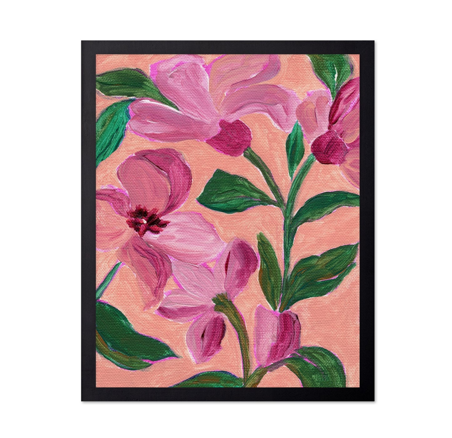 Pink Floral Bloom