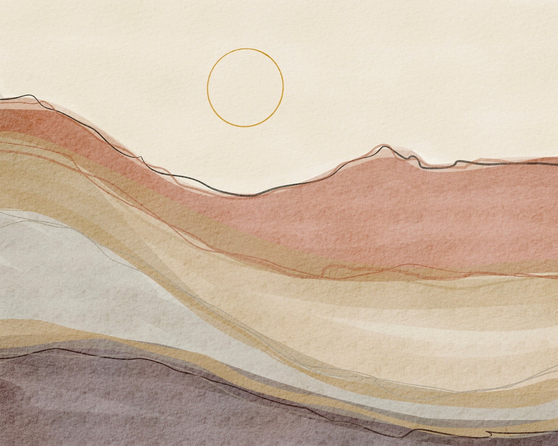Desert Sun Layers