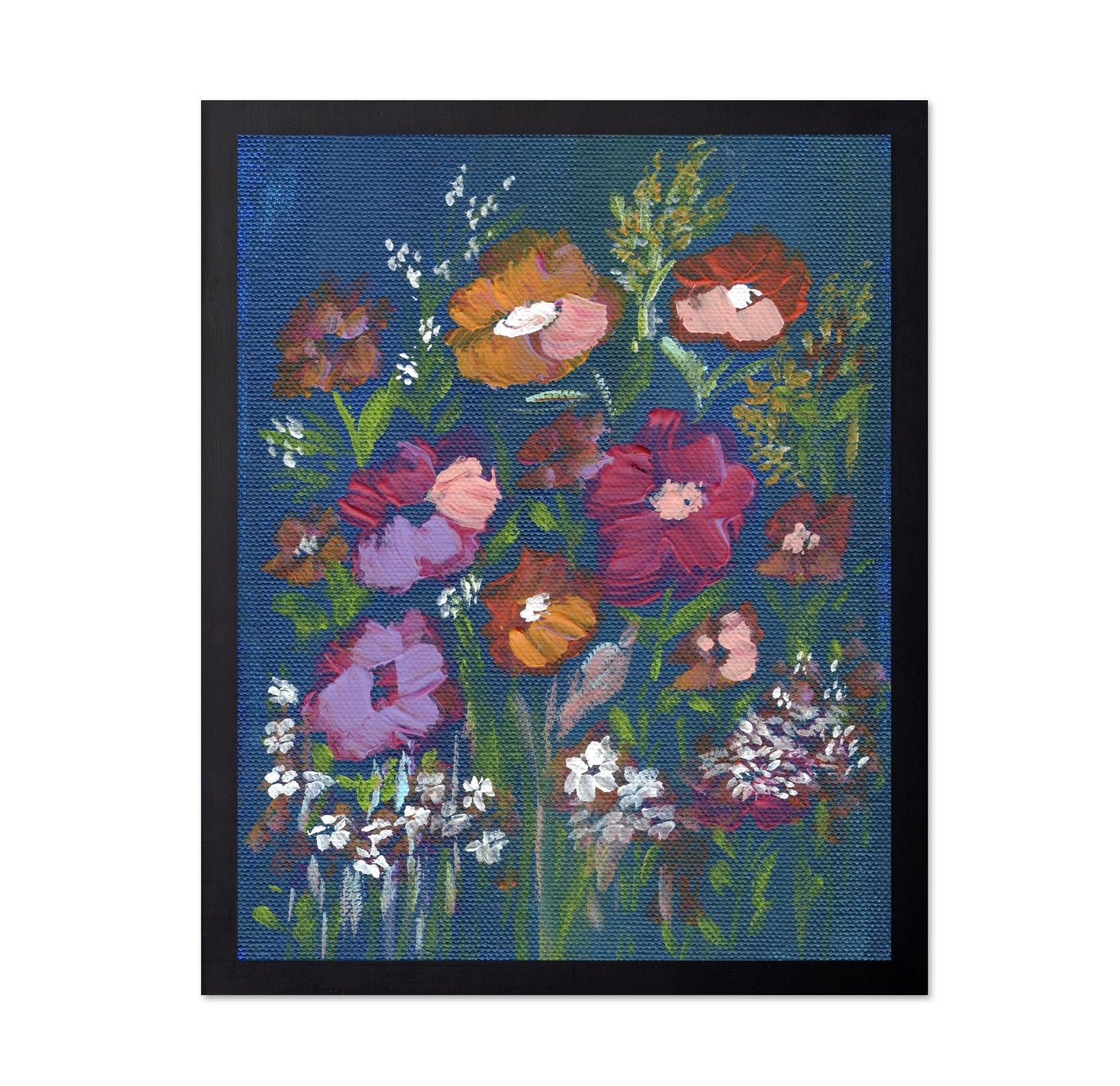 Midnight Floral Garden