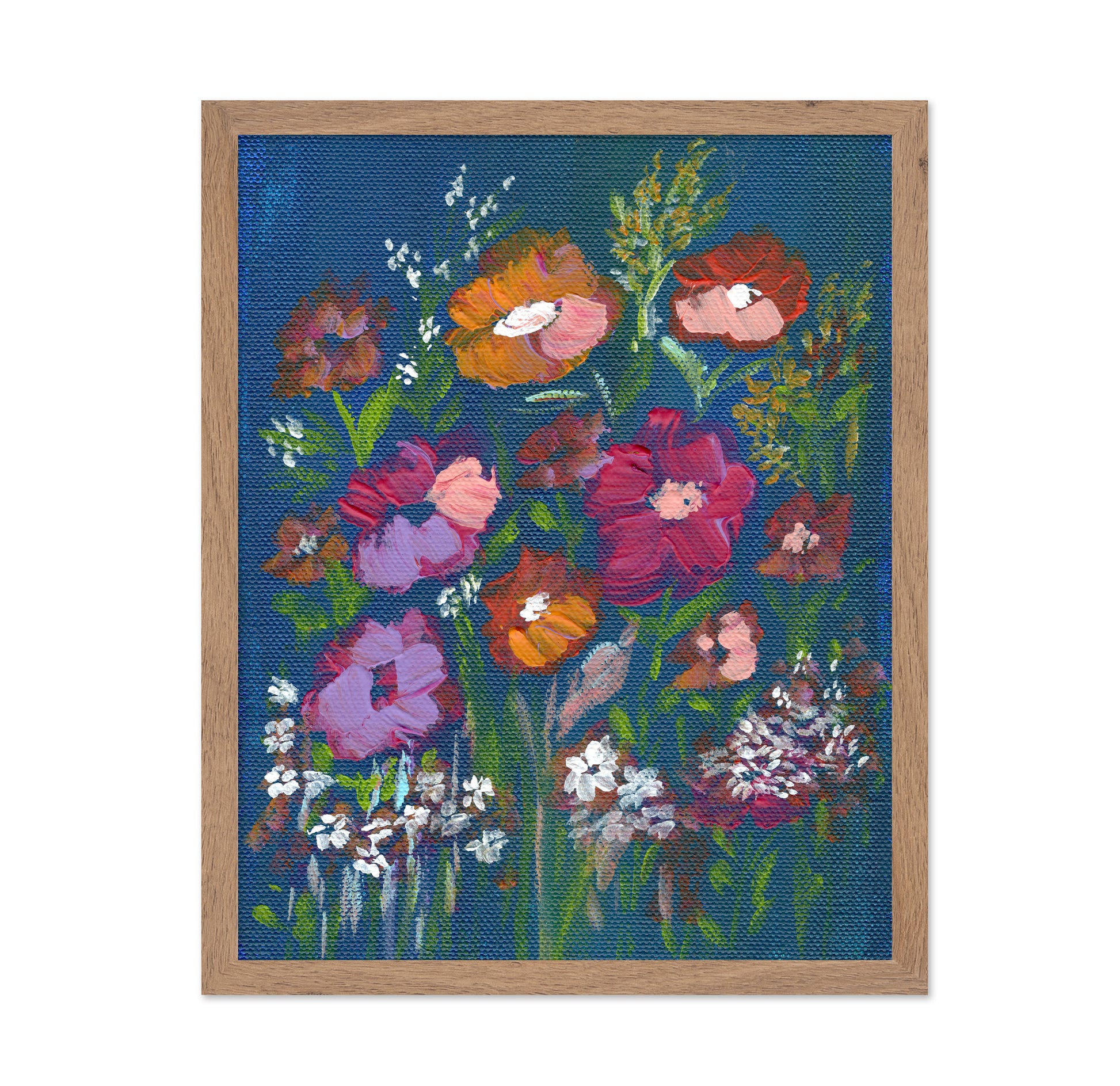Midnight Floral Garden