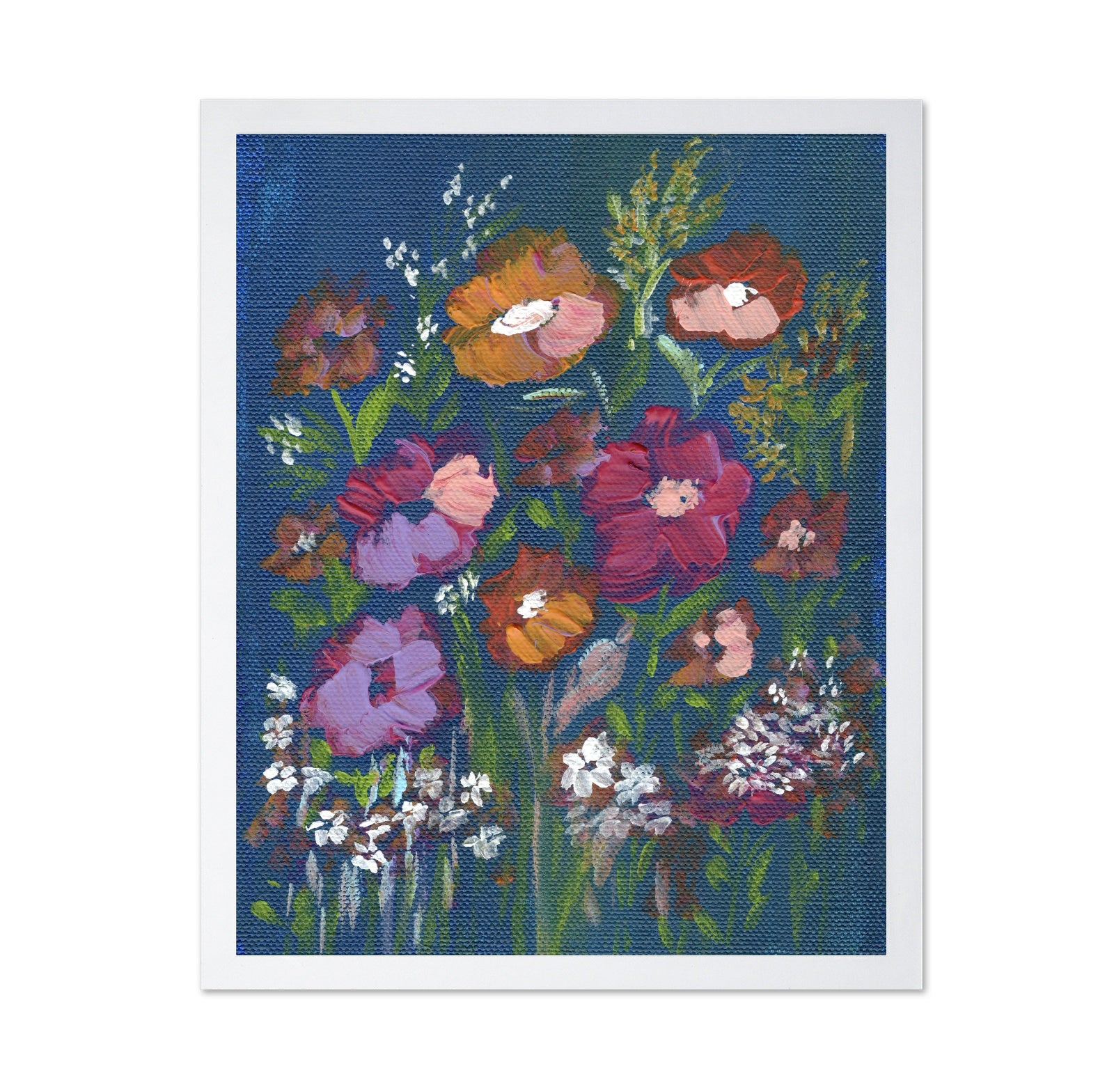 Midnight Floral Garden