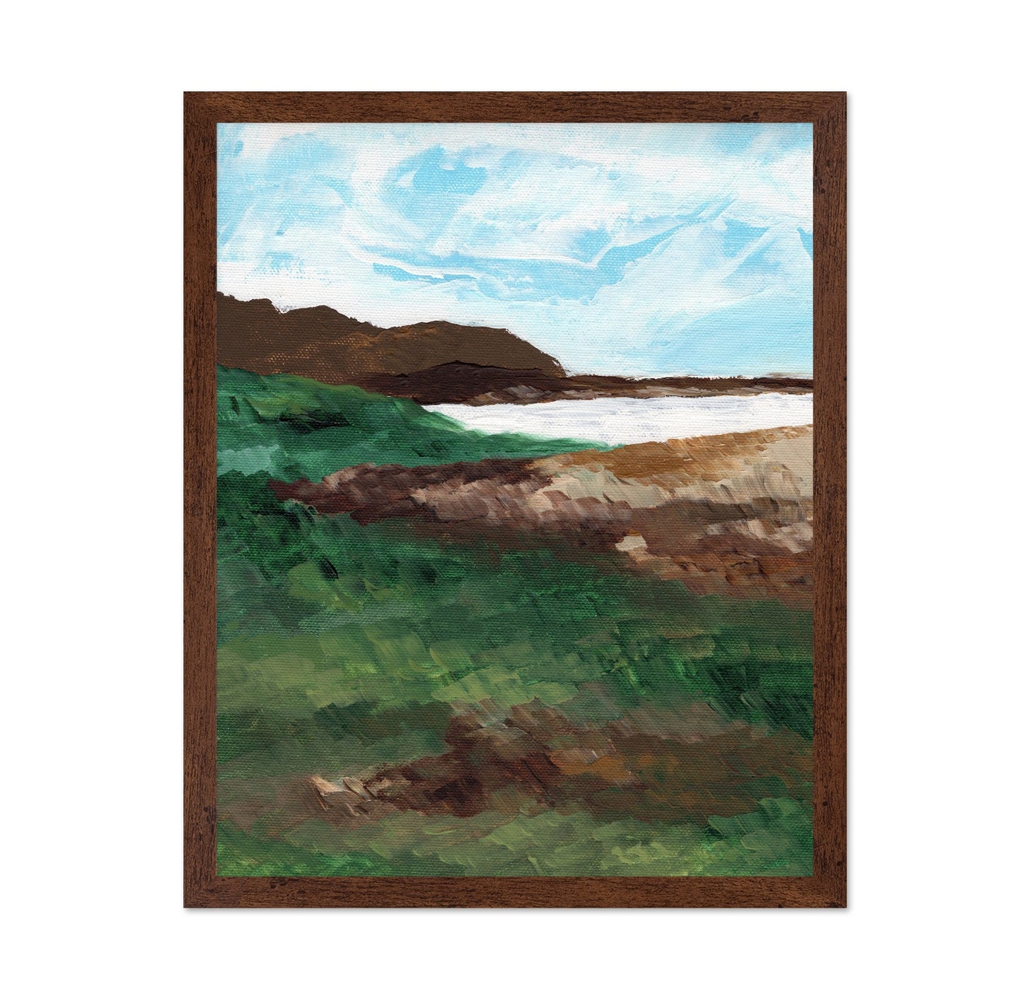 Green Coastal Hills