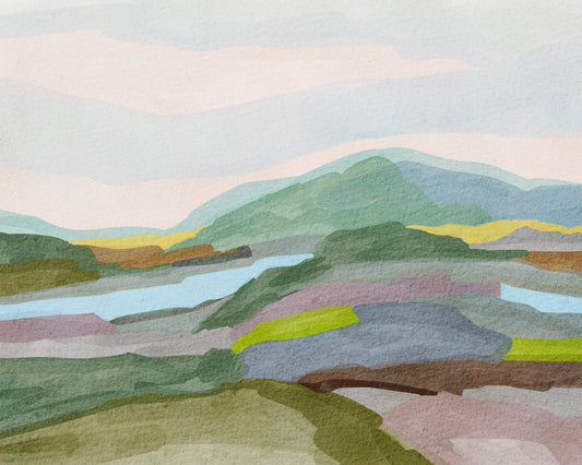 Color Block Landscape