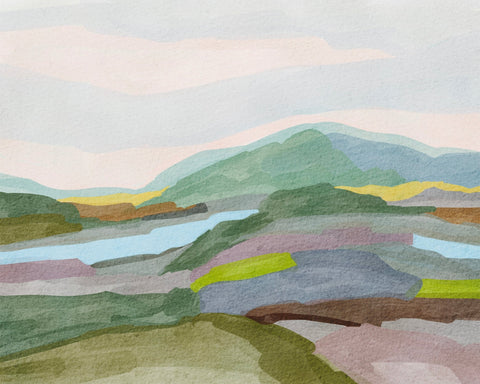 Color Block Landscape