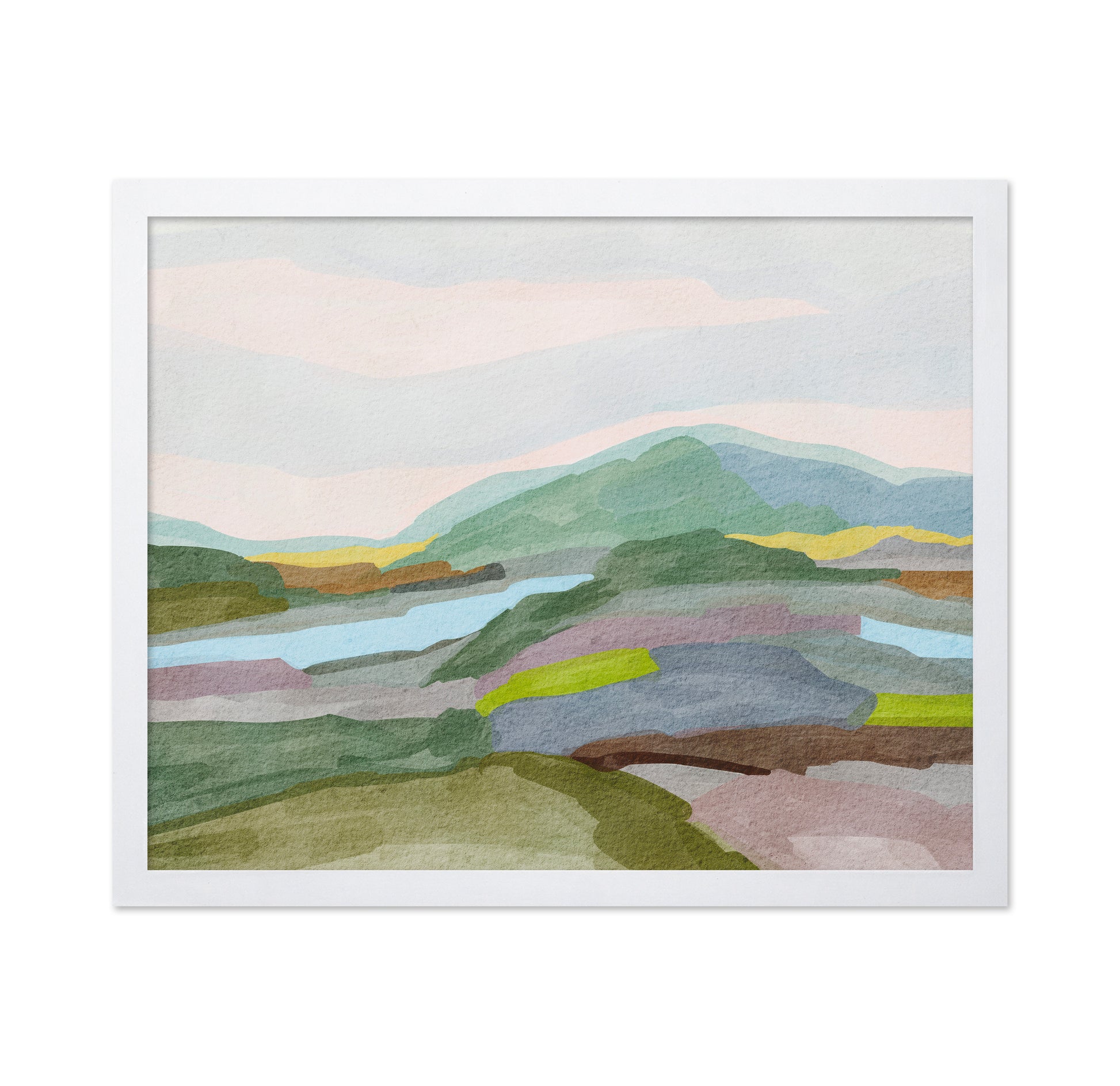Color Block Landscape