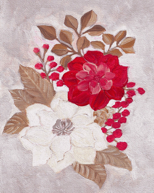 Holiday Floral Bouquet