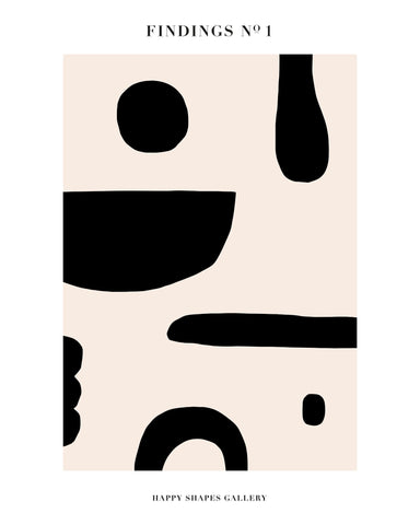 Minimal Black Shapes