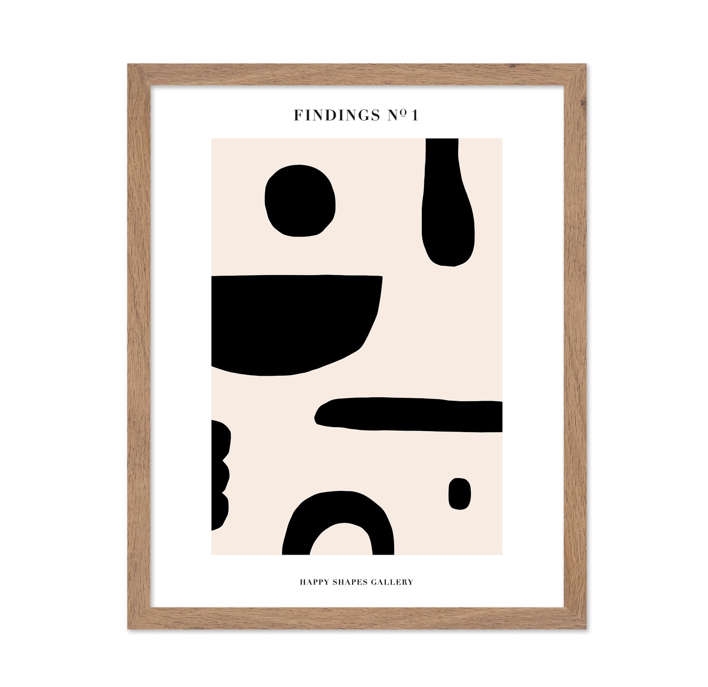 Minimal Black Shapes