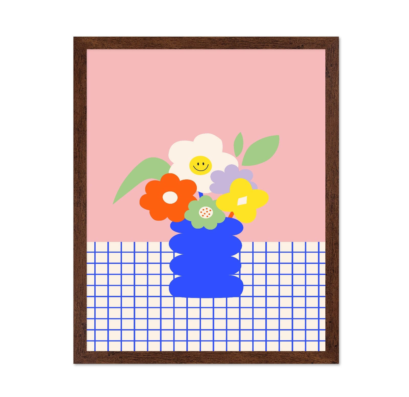 Smiley Flower Vase
