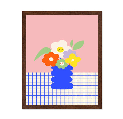 Smiley Flower Vase