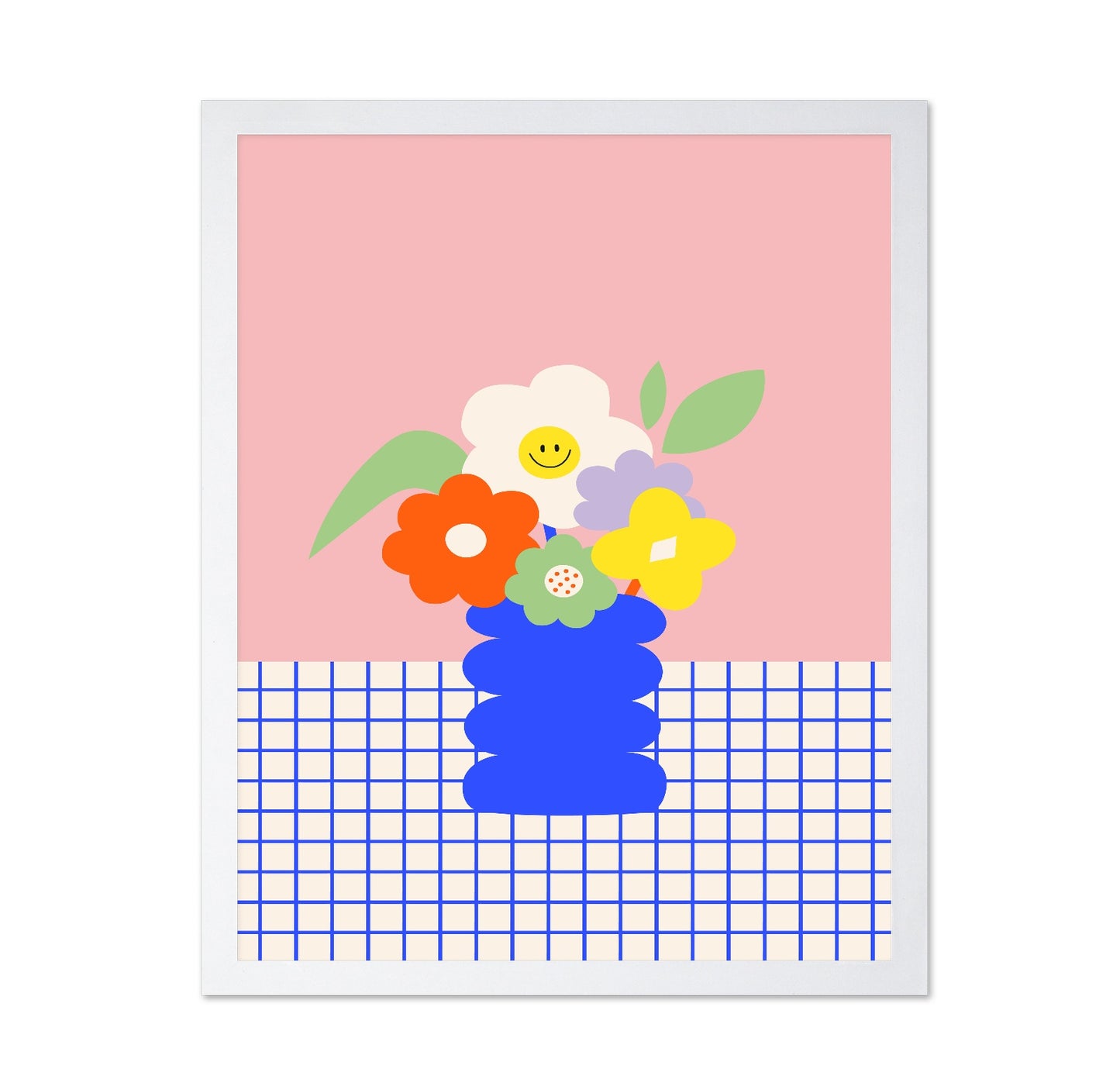 Smiley Flower Vase