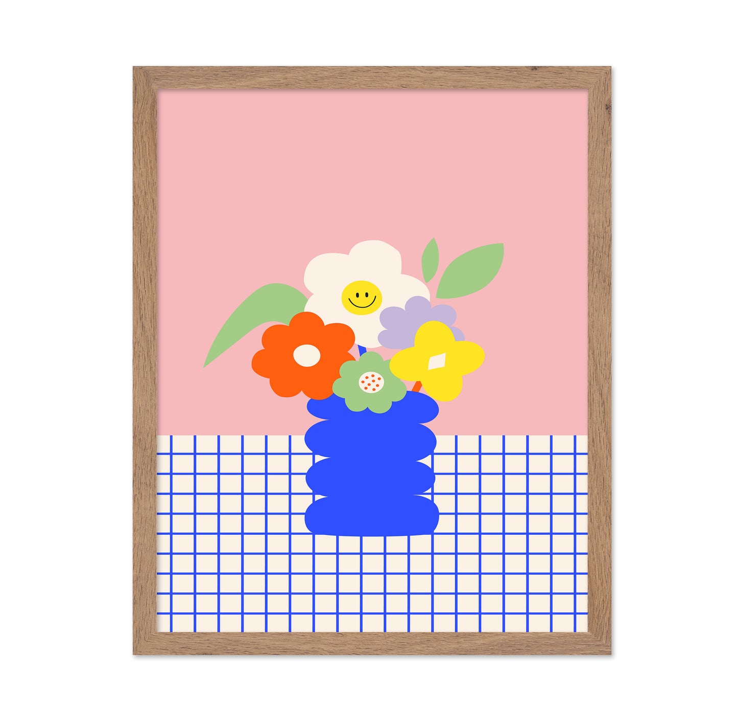 Smiley Flower Vase