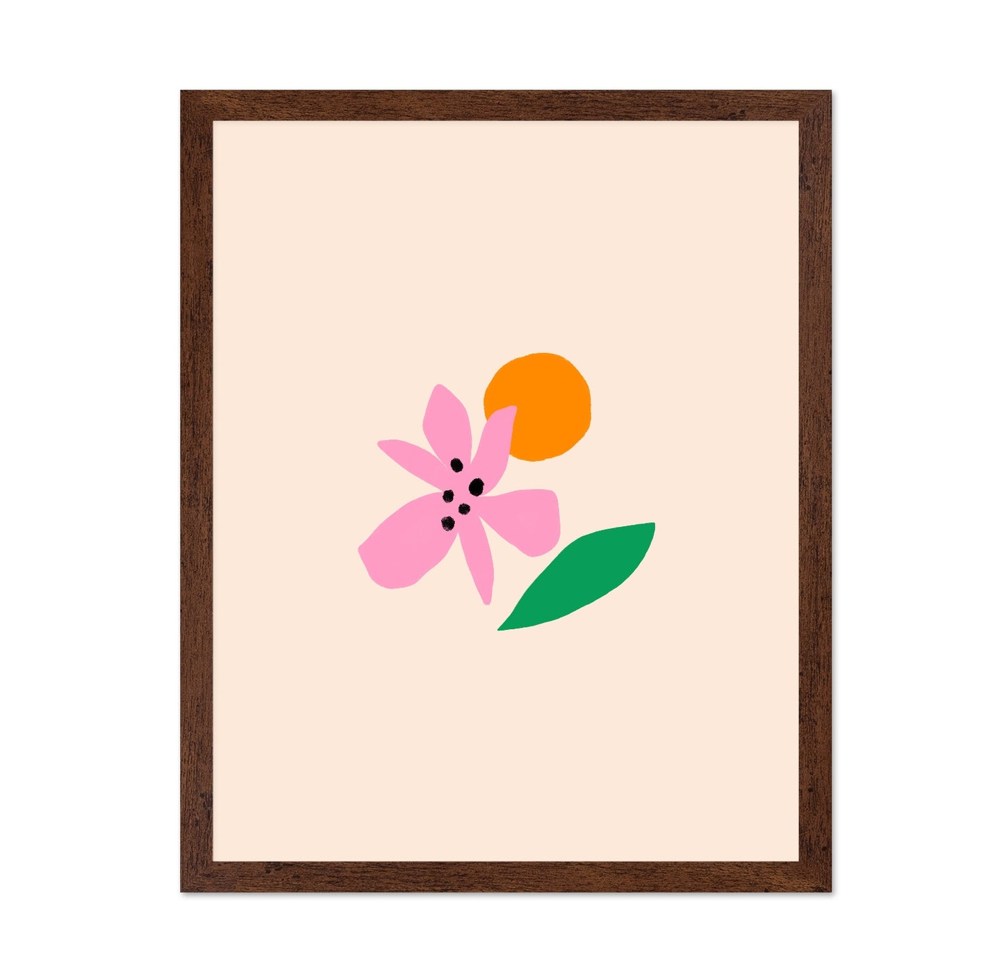Minimal Pink Flower