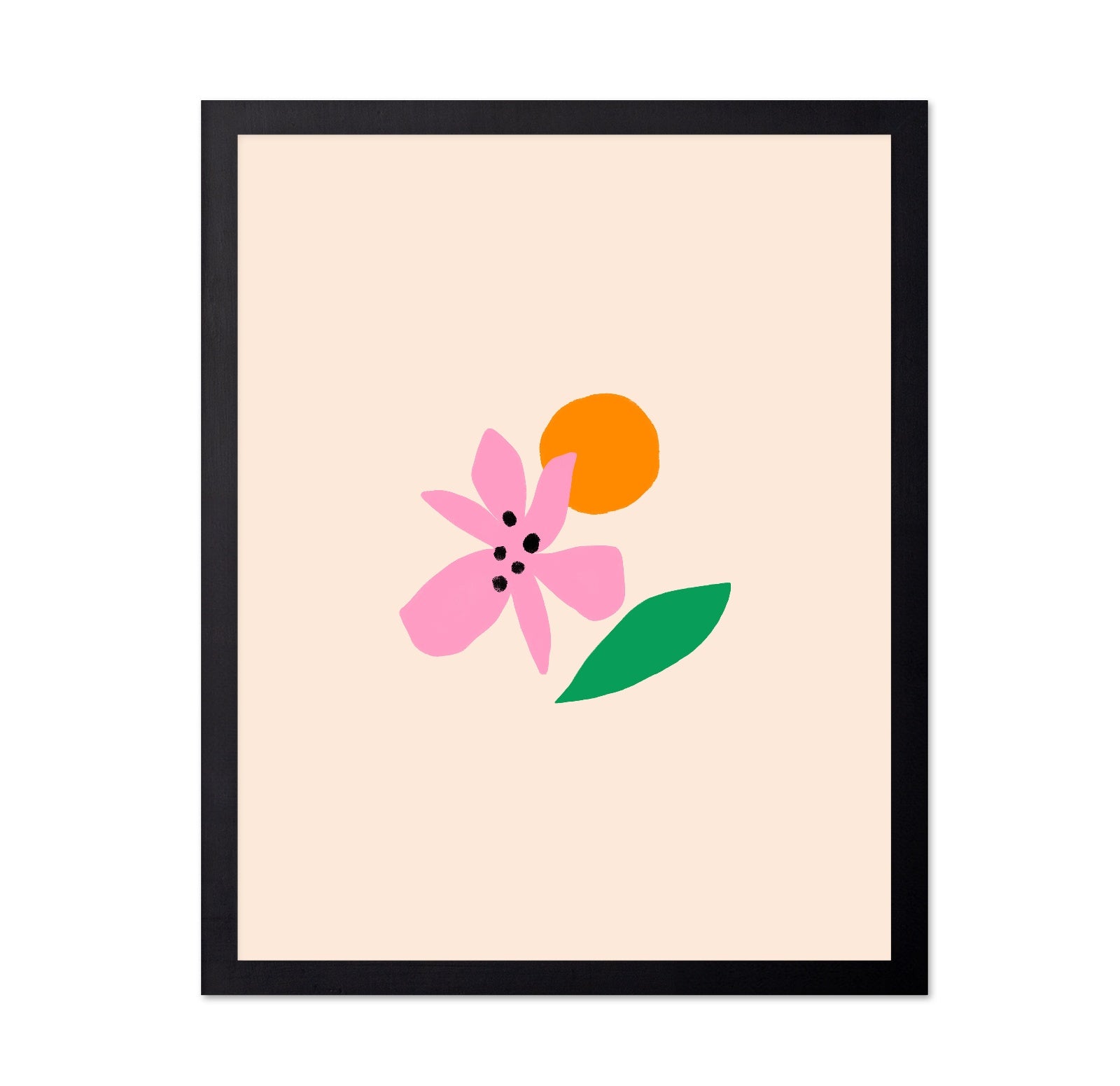 Minimal Pink Flower