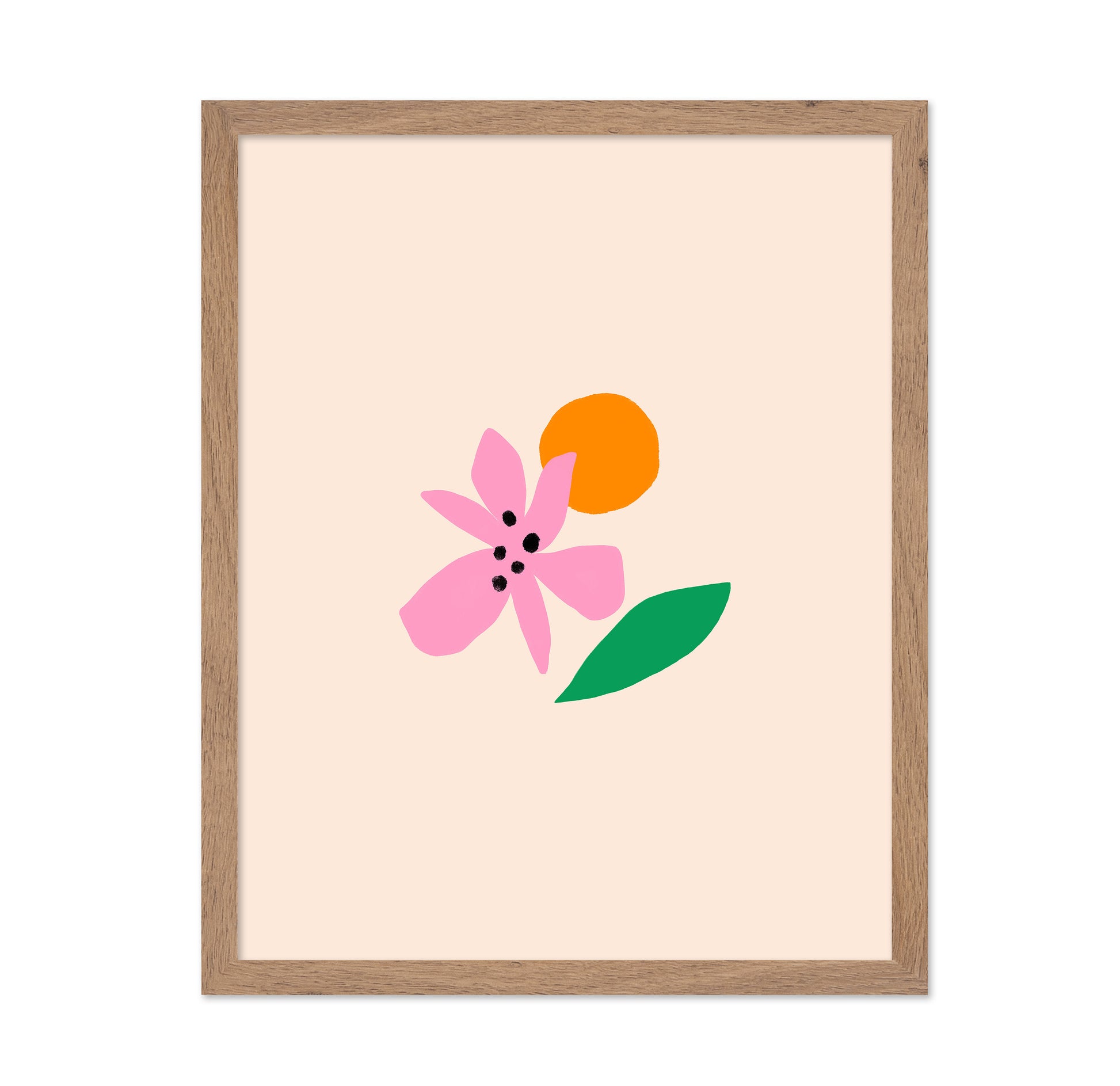 Minimal Pink Flower