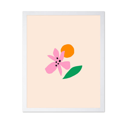 Minimal Pink Flower