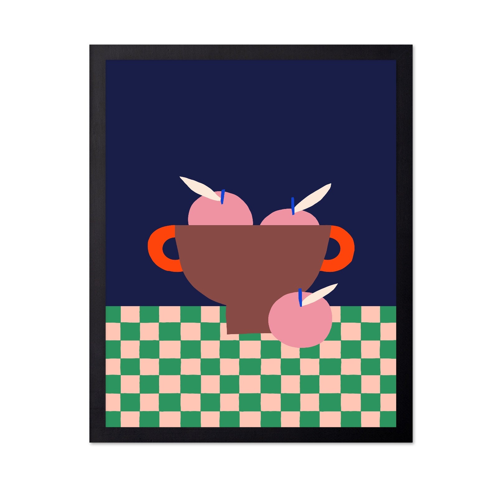 Pink Apple Bowl