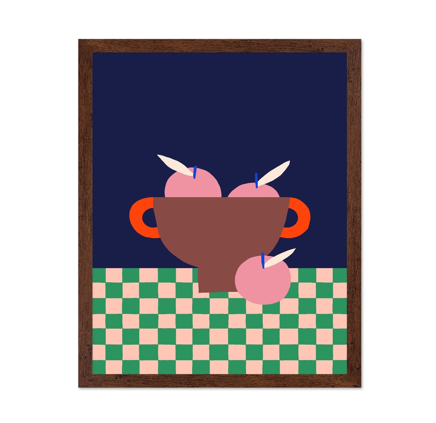 Pink Apple Bowl