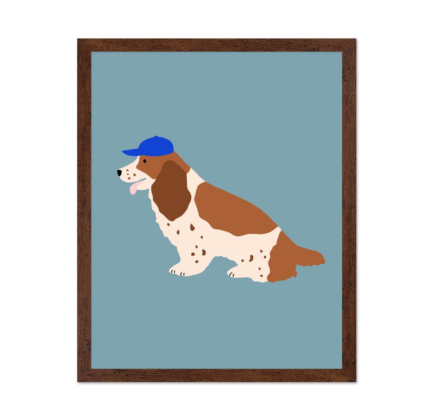 Cocker With Cap