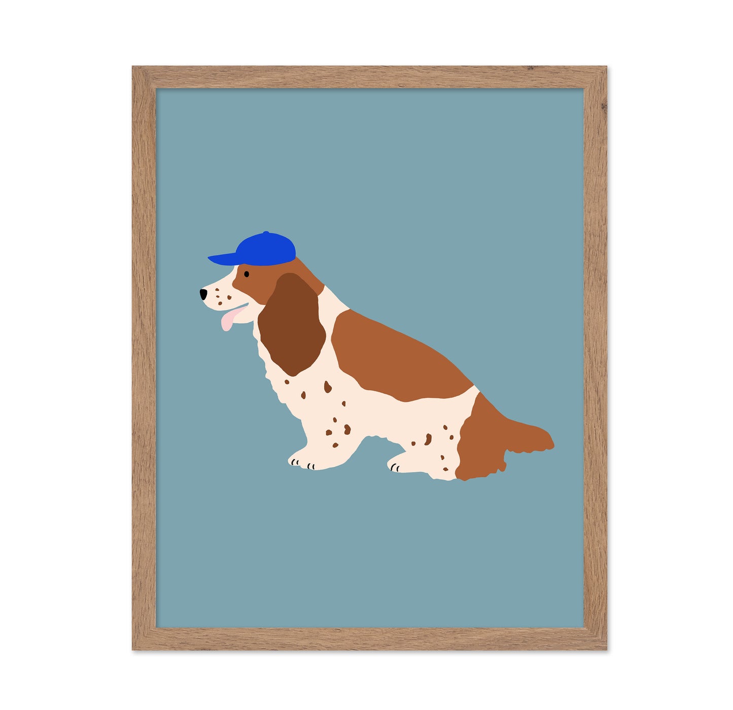 Cocker With Cap