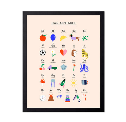 Alphabet Learning Chart