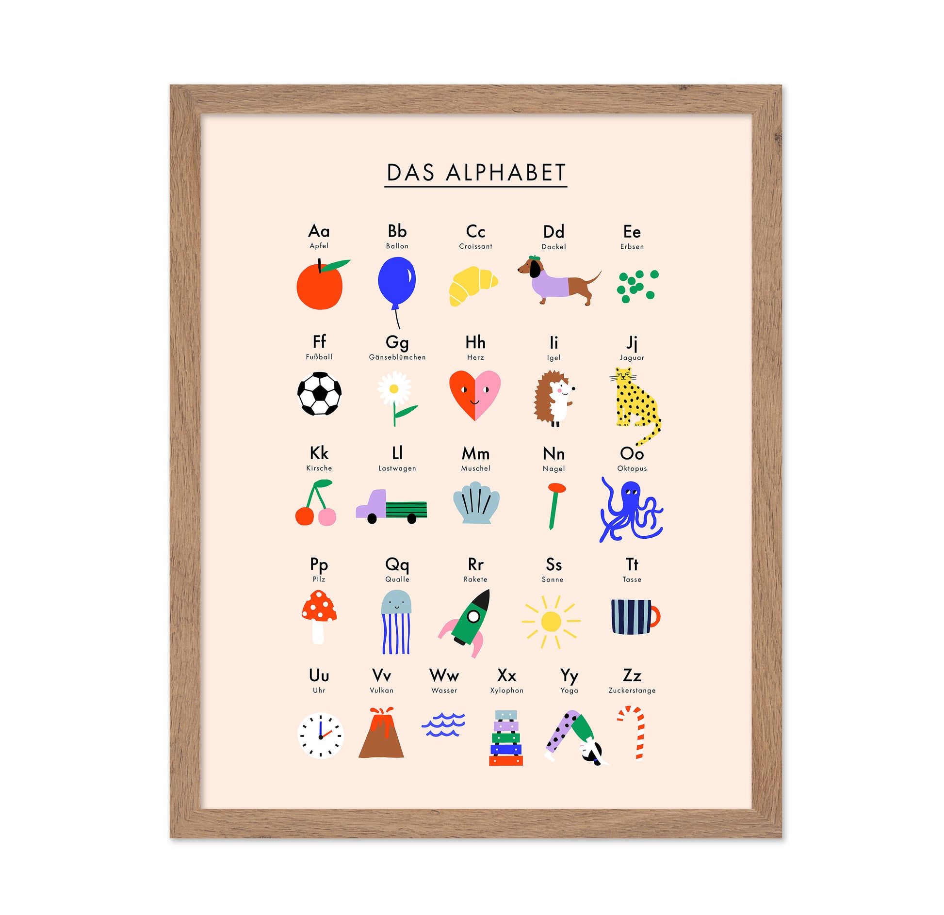 Alphabet Learning Chart