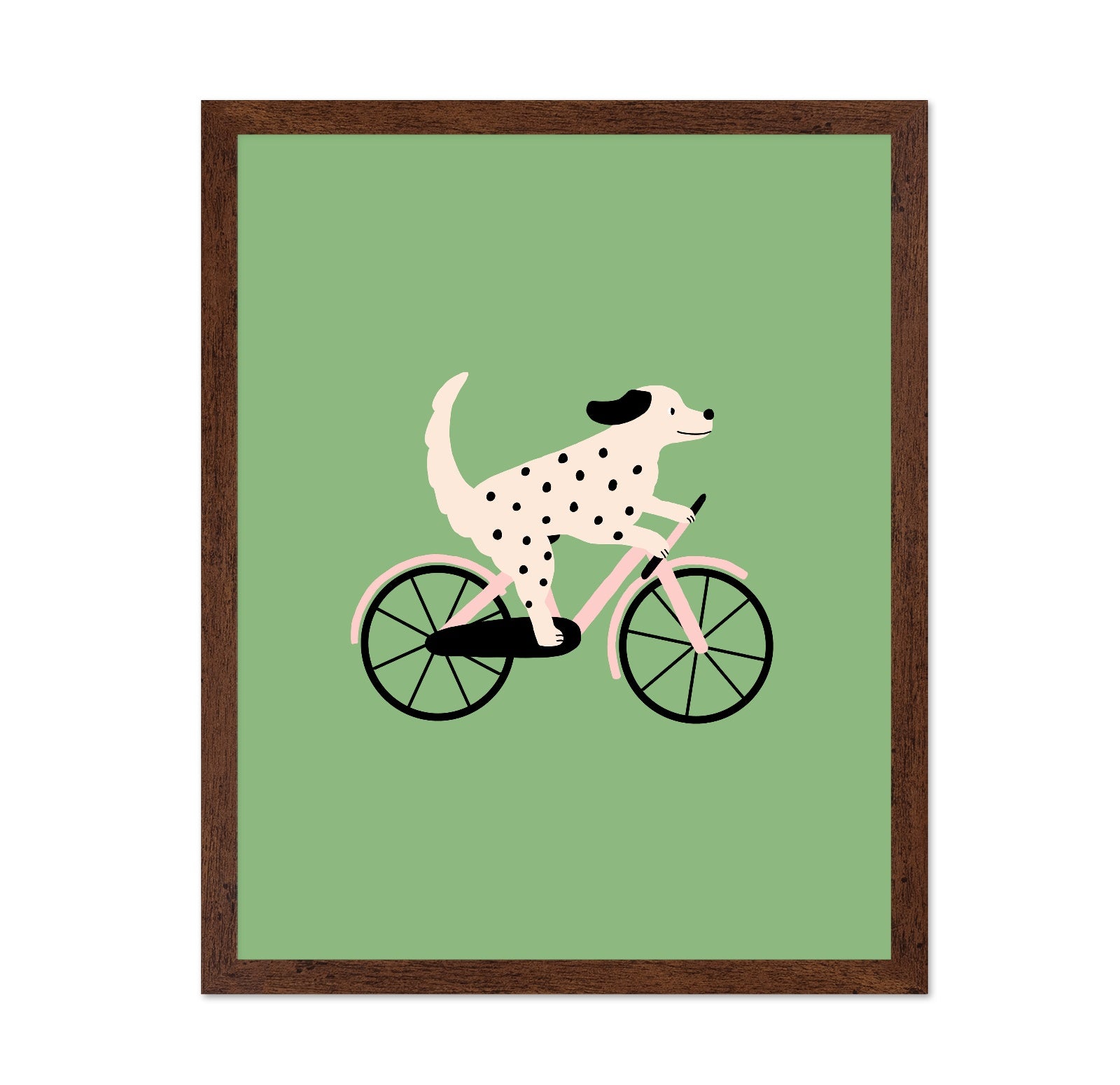 Dog Riding Bicycle