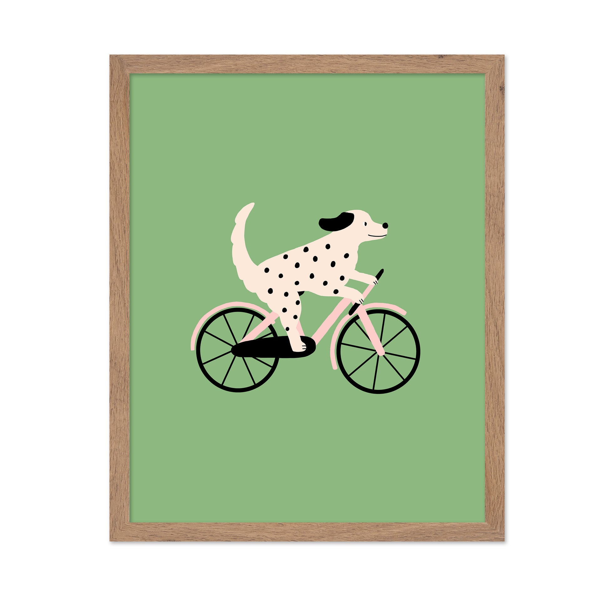 Dog Riding Bicycle