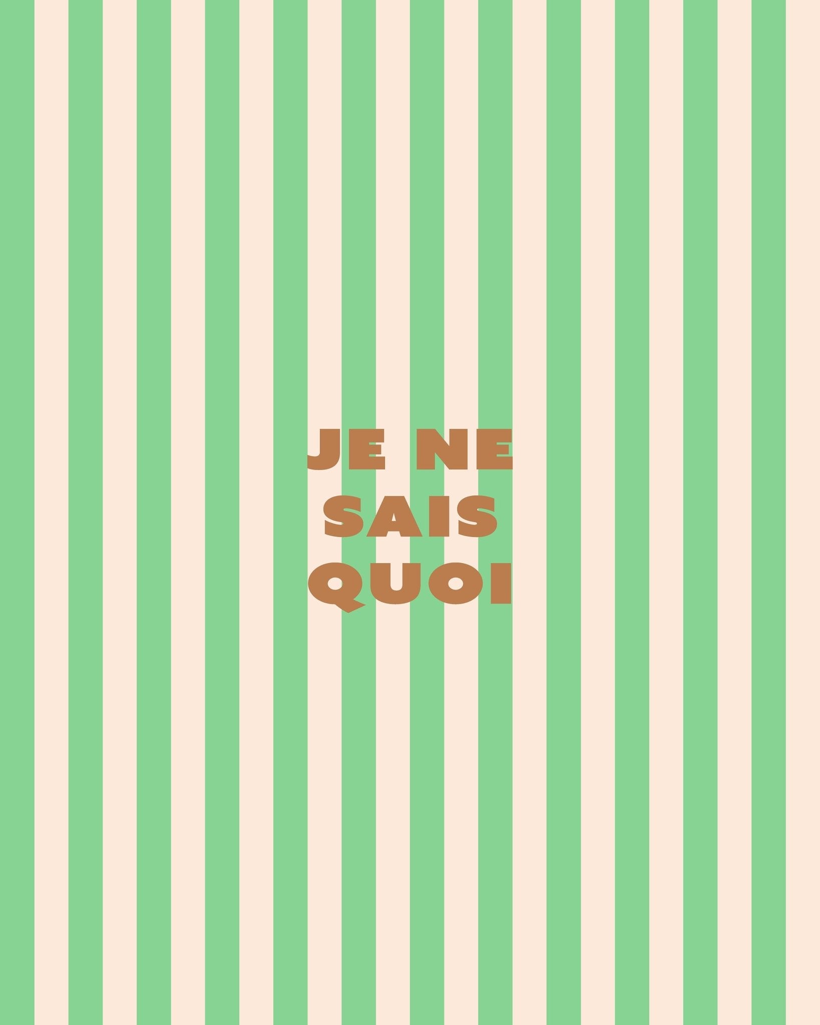 French Phrase Stripes