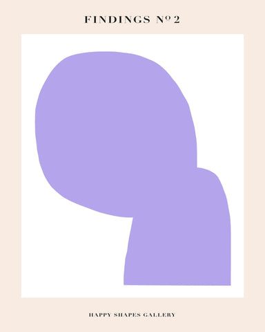 Abstract Purple Form