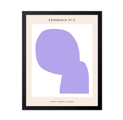 Abstract Purple Form