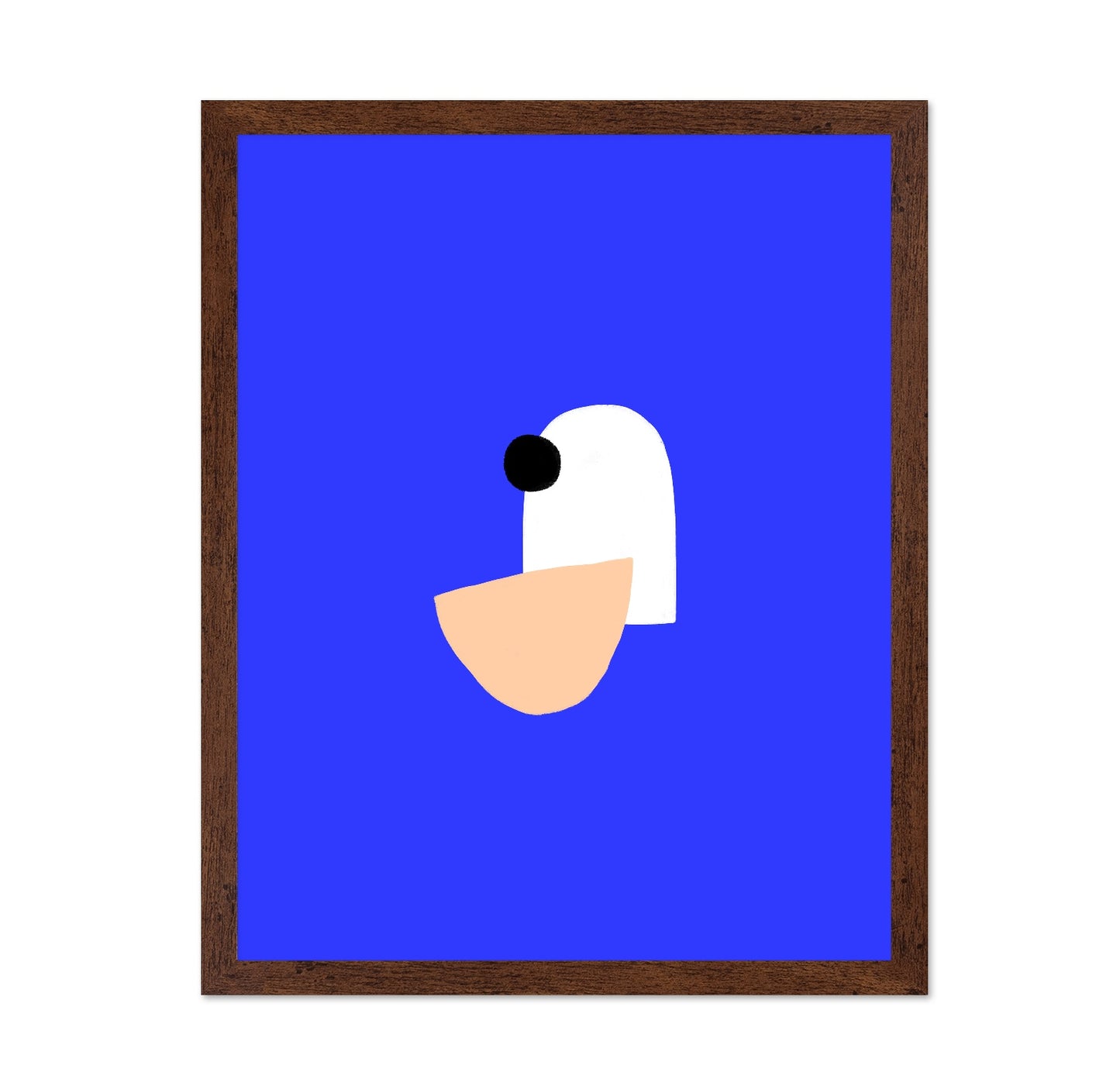 Blue Arch Shape