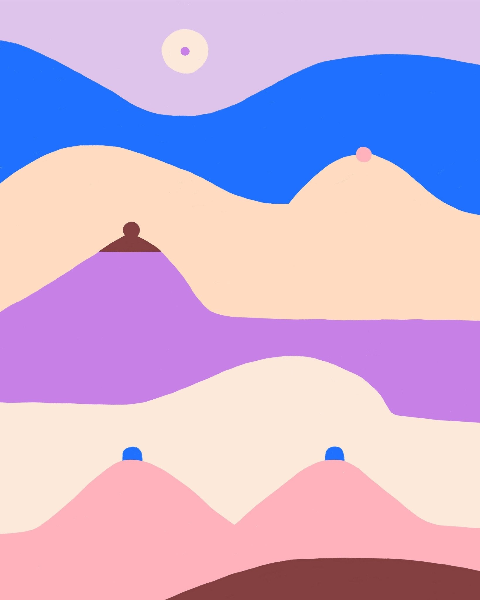 Abstract Soft Landscape