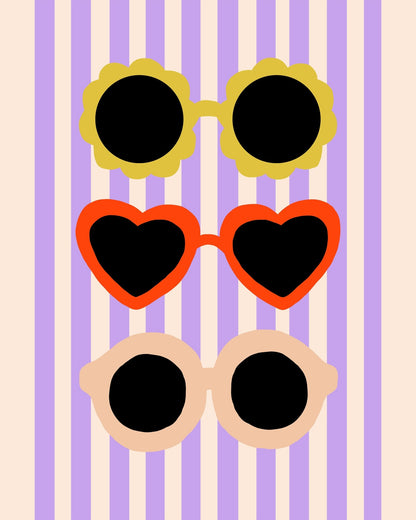 Colorful Sunglasses Set