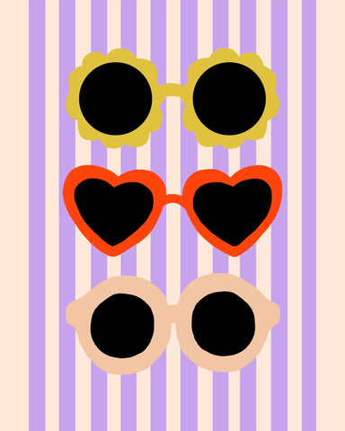 Colorful Sunglasses Set