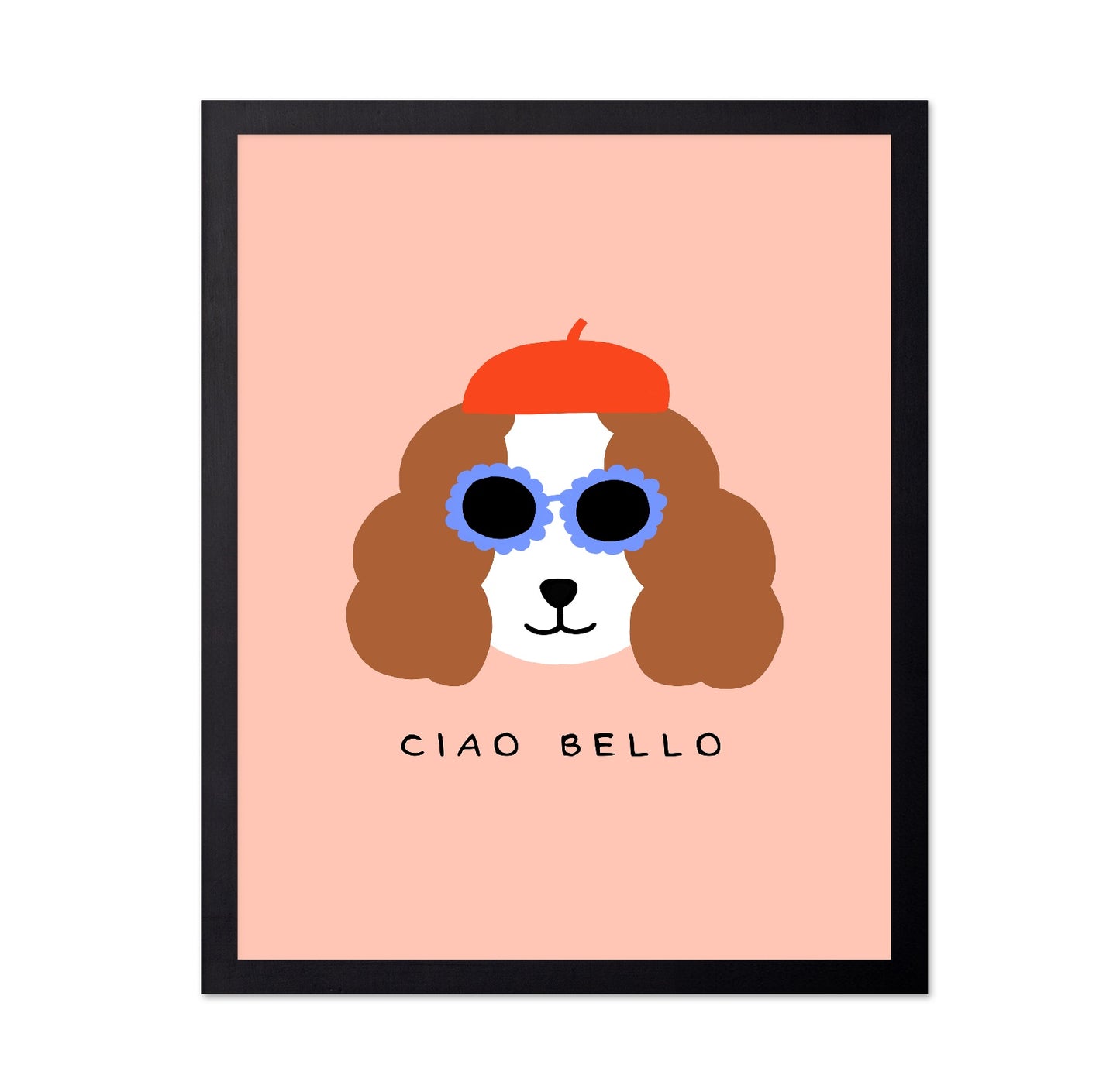 Stylish Dog Portrait